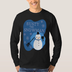 Dusty der Schneemann-Reinigungskraft T-Shirt