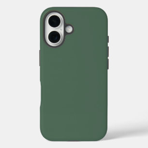 Dusty Eucalyptus Green Solid Color iPhone 16 Hülle