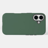 Dusty Eucalyptus Green Solid Color Case-Mate iPhone Hülle (Rückseite (Horizontal))