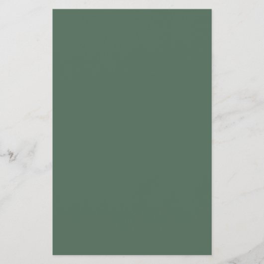 Dusty Eucalyptus Green Solid Color Flyer (Vorne)