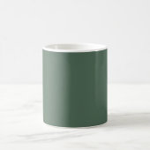 Dusty Eucalyptus Green Solid Color Kaffeetasse (Mittel)