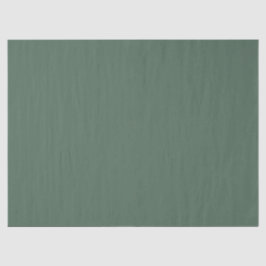 Dusty Eucalyptus Green Solid Color Seidenpapier