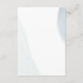 Dusty Eucalyptus Wedding Website Details QR Code Begleitkarte (Rückseite)