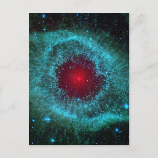 Dusty Eye of Helix Nebula NGC 7293 Postkarte (Vorderseite)