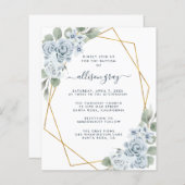 Dusty Floral Baptisse (Vorne/Hinten)