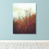 Dusty Foggy Day in Georgia Leinwanddruck (Insitu (Holzboden))