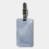 Dusty Gold ⎢ Monogram Gepäckanhänger (Vorderseite vertikal)