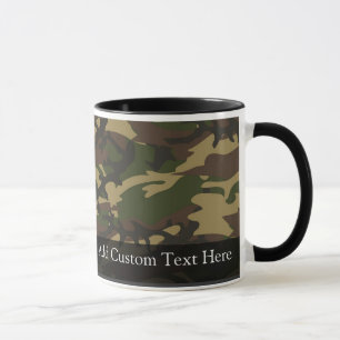 Dusty Green Camouflage Tasse