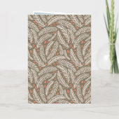 Dusty Green Hand gezeichnet Weihnachts-Pine-Tree F (Rückseite)