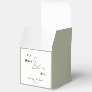 Dusty Green Lässig Handwriting zu haben und zu hal Geschenkschachtel