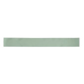Dusty Green Solid Color Satinband (Vorderseite)