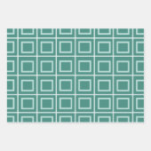 Dusty Green und Gold Geschenkpapier Set (Vorderseite 3)