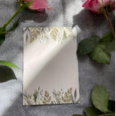 Dusty Greenery Wedding Einladung