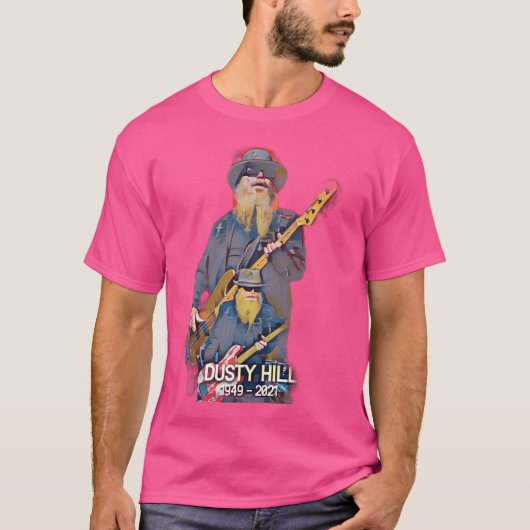 Dusty Hill T-Shirt (Vorderseite)