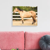 Dusty Horse Canvas Print 11x14 Leinwanddruck (Insitu (Wohnzimmer))