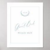 Dusty Hütte Gästebuch Hochzeittisch Dekoration (Vorne)