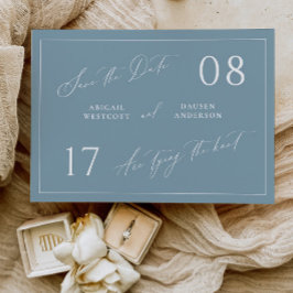 Dusty Hütte Save the Date Hochzeitsankündigung