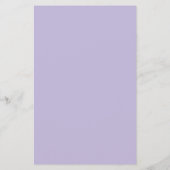 Dusty Lavender Solid Color Flyer (Hinten)