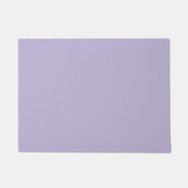Dusty Lavender Solid Color Fußmatte (Vorderseite)