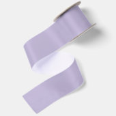 Dusty Lavender Solid Color Satinband (Rückseite)