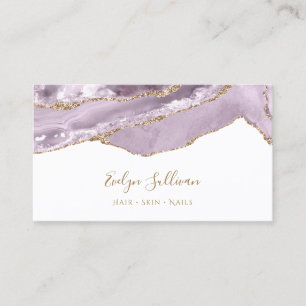 Dusty lilac agcard visitenkarte
