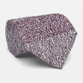Dusty Maroon und Gray Tweedy Pattern Krawatte (Gerollt)
