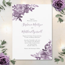 Dusty Mauve Floral Rose Botanische Hochzeit
