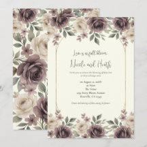 Dusty Mauve & Ivory Bloom Botanische Hochzeit