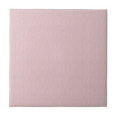 Dusty Mauve Nahtlose Textur Print Fliese (Vorderseite)