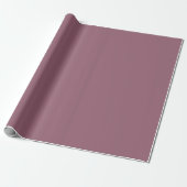 Dusty Mauve - Pink Wrapping Paper Roll Geschenkpapier (Ungerollt)