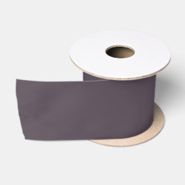 Dusty Midnight Purple Color Satinband