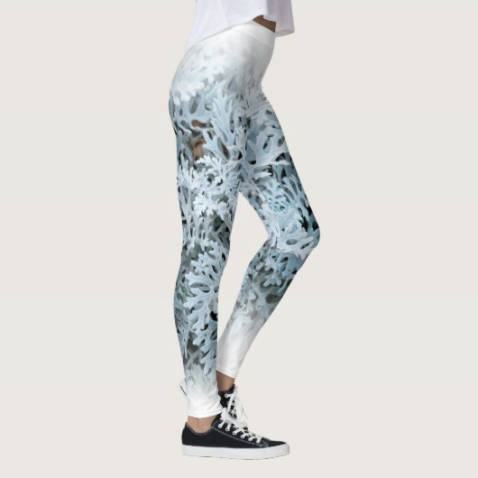 Dusty Miller / Silver Ragwort Leggings (Rechts)