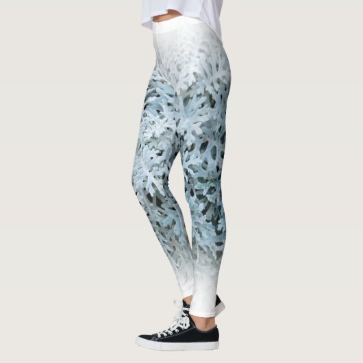 Dusty Miller / Silver Ragwort Leggings (Links)