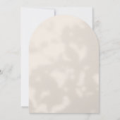 Dusty Mute Blush Rosa Brautparty Einladung (Rückseite)