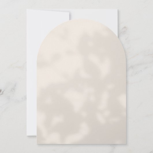 Dusty Mute Blush Rosa Brautparty Einladung (Rückseite)