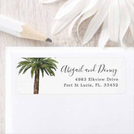 Dusty Palm | Benutzerdefinierte Zuhause-Adresse (Insitu)