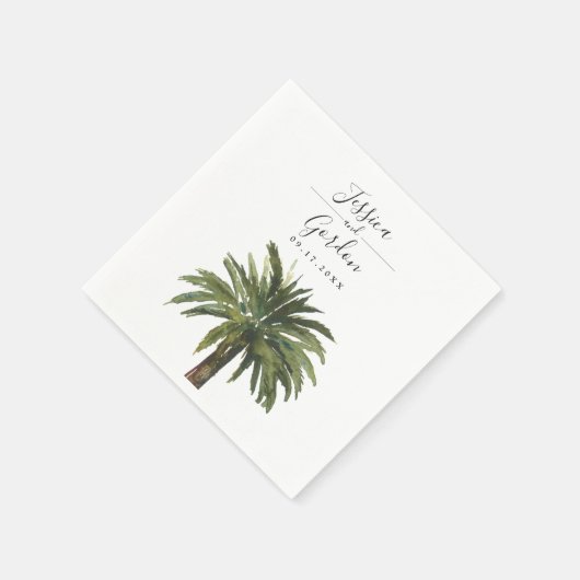 Dusty Palm | Serviette (Ecke)