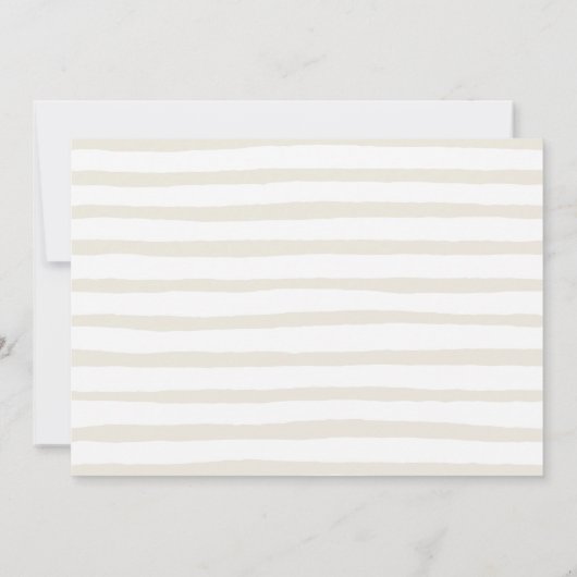 Dusty Palms | Engagement Einladung (Rückseite)