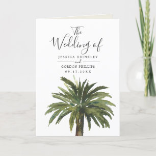 Dusty Palms Gefaltetes Programm