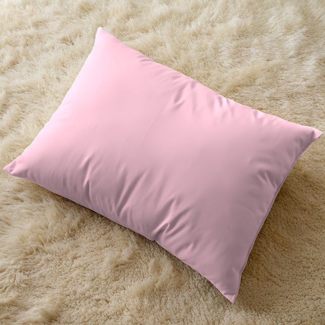 Dusty Pink Akzent Kissen (Solid Dusty Pink Accent Pillow)