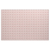 Dusty Pink Blume auf Weiß Stoff (Yard (91,4 cm))