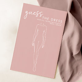 Dusty Pink Brautparty rät das Dress Game