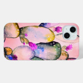 Dusty Pink Cactus Case-Mate iPhone Hülle (Rückseite (Horizontal))