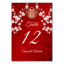 Dusty Pink Cherry Blossom Chinesische Hochzeit