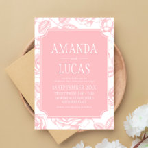 Dusty Pink Elegante Chinoiserie Hochzeit