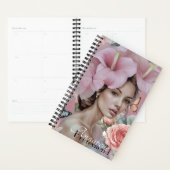 Dusty Pink Ethereal Floral Art Bridesmaid Planer (Anzeige)