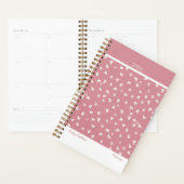 Dusty Pink Feminine Minimalist Floral Planner Planer (Anzeige)