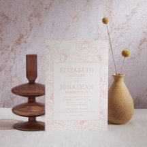 Dusty Pink Floral Wedding