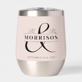 Dusty Pink Gastgeschenk Hochzeit (Vorderseite)