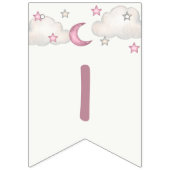 Dusty Pink Girl Baby Shower Banner (Erste Fahne)